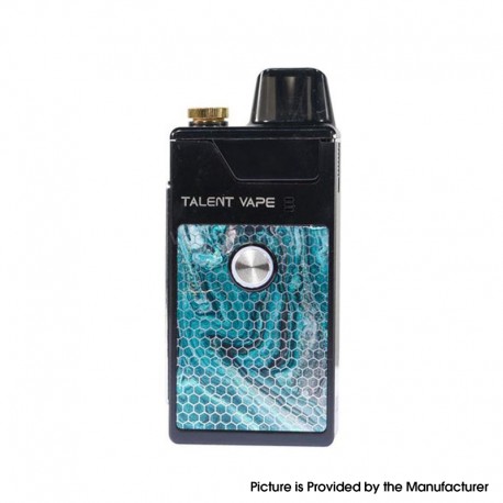 Authentic Talent ECO 40W 1100mAh VW Mod Pod System Starter Kit - Black, Zinc Alloy + PCTG, 0.6ohm / 1.2ohm, 5~40W