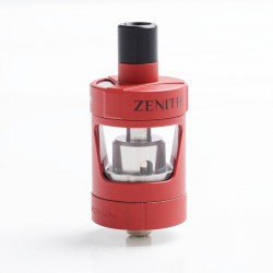 Authentic Innokin Zenith MTL Sub Ohm Tank Atomizer - Red, Stainless Steel, 4ml, 24.7mm Diameter