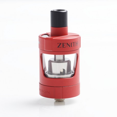 Authentic Innokin Zenith MTL Sub Ohm Tank Atomizer - Red, Stainless Steel, 4ml, 24.7mm Diameter
