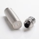 Authentic Uwell Nunchaku 2 Kit 100W TC VW Vape Mod + Atomizer Tank - Silver, 5~100W, 1 x 18650 / 20700 / 21700