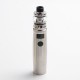 Authentic Uwell Nunchaku 2 Kit 100W TC VW Vape Mod + Atomizer Tank - Silver, 5~100W, 1 x 18650 / 20700 / 21700