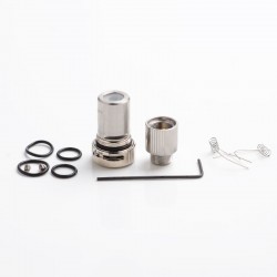 Authentic Artery Nugget Replacement DIY RBA Coil Head for AIO Pod Kit / Pod Cartridge - Silver