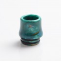 Authentic Reewape AS268 810 Replacement Drip Tip for SMOK TFV8/TFV12 Tank/Kennedy/Battle/Reload RDA - Green Brown, Resin, 17.5mm