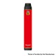 Authentic ROUCI Swand 15W 450mAh Pod System Starter Kit - Red, Aluminum, 2ml, 1.1ohm