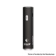 Authentic Oumier PLIP 550mAh 2 IN 1 Mod Battery for 510 Atomizer & 13.8 x 5.6mm Cartridge - Black, 1.1~1.6ohm