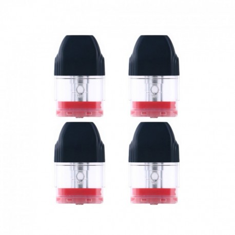 [Ships from Bonded Warehouse] Authentic Uwell Caliburn Pod Cartridge w/ 1.2ohm Coil - Transparent + Black, 2ml (4 PCS)