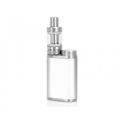 Authentic Eleaf iStick Pico 75W TC VW Variable Wattage Mod + MELO III Tank Starter Kit - Silver, 4ml, 1~75W, 1 x 18650