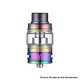 Authentic Nikola Lapetus Sub Ohm Tank Atomizer - Rainbow, Stainless Steel + Aluminum Alloy, 4.5ml/6.0ml, 0.18ohm, 25mm Dia.