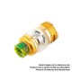 Authentic Nikola Lapetus Sub Ohm Tank Atomizer - Rainbow, Stainless Steel + Aluminum Alloy, 4.5ml/6.0ml, 0.18ohm, 25mm Dia.