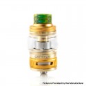 Authentic Nikola Lapetus Sub Ohm Tank Atomizer - Gold, Stainless Steel + Aluminum Alloy, 4.5ml/6.0ml, 0.18ohm, 25mm Dia.