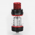 Authentic SMOKTech SMOK TFV12 Prince Sub Ohm Tank Atomizer - Black, Stainless Steel, 8ml, 28mm Diameter, Standard Edition