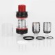 Authentic SMOKTech SMOK TFV12 Prince Sub Ohm Tank Atomizer - Black, Stainless Steel, 8ml, 28mm Diameter, Standard Edition