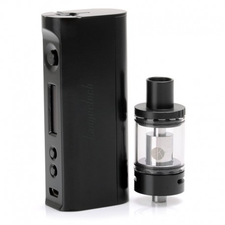 Authentic Kanger SUBOX Mini-C 50W VW Box Mod + Subtank Mini-C Tank Starter Kit - Black, 3ml, 0.5ohm, 7~50W, 1 x 18650