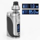 Authentic Eleaf iStick Pico 25 85W TC VW Variable Wattage Mod + Ello Tank Starter Kit - Silver, SS, 1~85W, 2ml, 1 x 18650