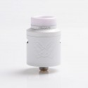 [Ships from Bonded Warehouse] Authentic Hellvape Dead Rabbit V2 RDA Rebuildable Dripping Atomizer w/ BF Pin - White, SS, 24mm