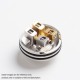 Authentic Hellvape Dead Rabbit V2 RDA Rebuildable Dripping Atomzier w/ BF Pin - White, Stainless Steel, 24mm Diameter