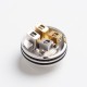 Authentic Hellvape Dead Rabbit V2 RDA Rebuildable Dripping Atomzier w/ BF Pin - Silver, Stainless Steel, 24mm Diameter