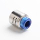 Authentic Wotofo Profile 1.5 RDA Rebuildable Dripping Atomizer w/ BF Pin - Silver, Stainless Steel, 24mm Diameter