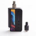 Authentic Vsticking VKsma 1400mAh YiHi Chip DIY Mode TC Mod Kit w/ SMI RADA Dripping Atomizer - Flame Black, 3ml, 10~35J