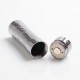 Authentic Reewape RUOK Ghost 21700 Hybrid Mechanical Vape Mech Mod - Silver, Copper, 1 x 18650 / 20700 / 21700