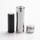 Authentic Reewape RUOK Ghost 21700 Hybrid Mechanical Vape Mech Mod - Silver, Copper, 1 x 18650 / 20700 / 21700