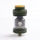 Authentic Dovpo Blotto RTA Rebuildable Tank Vape Atomizer - Green, Stainless Steel + Glass, 2.0ml / 6.0ml, 26mm Diameter