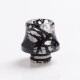 Authentic Reewape AS237 510 Replacement Drip Tip for RDA / RTA / RDTA / Sub-Ohm Tank Vape Atomizer - Black, Resin, 16.5mm