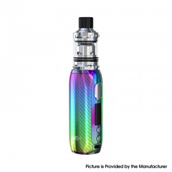 Authentic Eleaf iStick Rim C 80W TC VW Box Mod Kit with Melo 5 Tank Atomizer - Rainbow, 4ml, 1~80W, 1 x 18650