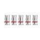 Authentic Voopoo Replacement PnP-VM4 DL Single Mesh Coil for VINCI / VINCI R / VINCI X Pod Kit - Silver, 0.6ohm (20~28W) (5 PCS)