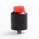 Authentic Dovpo Variant RDA Rebuildable Dripping Vape Atomizer w/ BF Pin - Black, Stainless Steel, 25mm Diameter