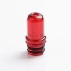 Authentic Reewape AS238 510 Replacement Drip Tip for RDA / RTA / RDTA / Sub-Ohm Tank Vape Atomizer - Red, Resin, 19.5mm