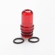 Authentic Reewape AS238 510 Replacement Drip Tip for RDA / RTA / RDTA / Sub-Ohm Tank Vape Atomizer - Red, Resin, 19.5mm