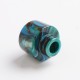 Authentic Reewape AS266 510 Replacement Drip Tip for RDA / RTA / RDTA / Sub-Ohm Tank Vape Atomizer - Green, Resin, 15.5mm