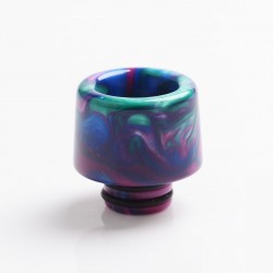 Authentic Reewape AS266 510 Replacement Drip Tip for RDA / RTA / RDTA / Sub-Ohm Tank Atomizer - Purple, Resin, 15.5mm
