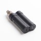 Authentic Gas Mods Mars 15W 750mAh Pod System Starter Kit - Black, Metal + Plastic, 2ml, 1.5ohm / 1.8ohm