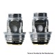Authentic Snowwolf Mark-X Replacement Mesh Coil Head for Kfeng Box Mod Kit / Mark Tank - Silver, 0.3ohm (25~35W) (5 PCS)