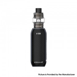 Authentic Snowwolf Kfeng 80W 2500mAh VW Box Mod + Mark Tank Atomizer Kit - Space Gray, 3ml, 0.3ohm, 5~80W