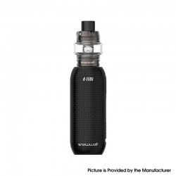 Authentic Snowwolf Kfeng 80W 2500mAh VW Box Mod + Mark Tank Atomizer Kit - Black, 3ml, 0.3ohm, 5~80W