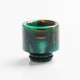Authentic Reewape AS239 510 Replacement Drip Tip for RDA / RTA / RDTA/Sub-Ohm Tank Vape Atomizer - Green Red Yellow, Resin, 15mm