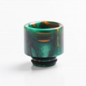 Authentic Reewape AS239 510 Replacement Drip Tip for RDA / RTA / RDTA/Sub-Ohm Tank Atomizer - Green Red Yellow, Resin, 15mm