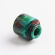 Authentic Reewape AS239 510 Replacement Drip Tip for RDA / RTA / RDTA/Sub-Ohm Tank Vape Atomizer - Green Red Yellow, Resin, 15mm