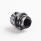 Authentic Reewape AS262 510 Replacement Drip Tip for RDA / RTA / RDTA / Sub-Ohm Tank Vape Atomizer - Black White, Resin, 14mm