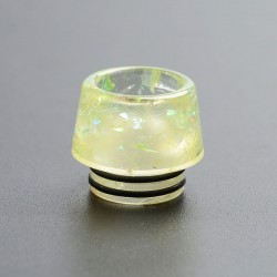 Authentic Reewape AS222 810 Drip Tip for SMOK TFV8 / TFV12 Tank / Kennedy / Battle / CSMNT Cosmonaut / Reload RDA - Green, Resin