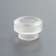 Authentic Reewape AS274 Replacement 810 Drip Tip for 528 Goon / Reload / Battle RDA - White, Resin, 11mm