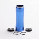 Authentic Timesvape Dreamer Mechanical Mech Mod Extend Stacked Tube - Blue, Aluminum, 1 x 18650 / 20700 / 21700