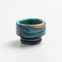 Authentic Reewape AS265 810 Replacement Drip Tip for SMOK TFV8 / TFV12 Tank /Kennedy/Battle/Reload RDA - Green Blue, Resin, 12mm