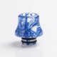 Authentic Reewape AS237 510 Replacement Drip Tip for RDA / RTA / RDTA / Sub-Ohm Tank Vape Atomizer - Blue, Resin, 16.5mm