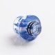 Authentic Reewape AS237 510 Replacement Drip Tip for RDA / RTA / RDTA / Sub-Ohm Tank Vape Atomizer - Blue, Resin, 16.5mm