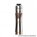 Authentic Acevape Arjuna Hybrid Mechanical Mech Mod Kit + Pasopati RDA - SS, Stainless Steel, 1 x 18650 / 20700 / 21700