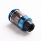 Authentic Vapor Storm Trip Sub-Ohm Tank Atomizer - Blue, Stainless Steel + Glass, 0.2ohm, 2.0ml / 6.0ml, 24mm Diameter